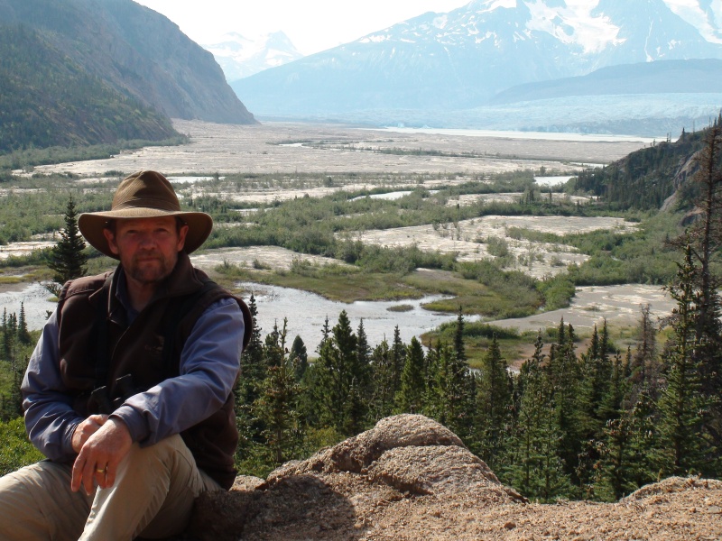 barely visable is the good part of the river and lake I was attempting to reach with the Mokai