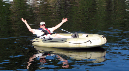 Barry enjoying the day