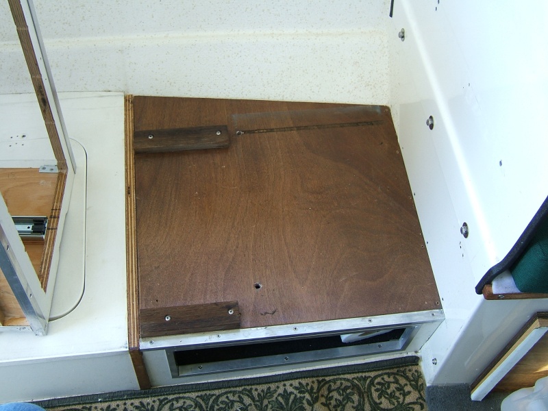 base for sliding box -note guides