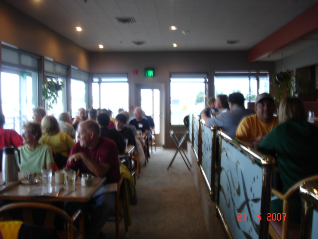 Bayside Cafe Sunday morning