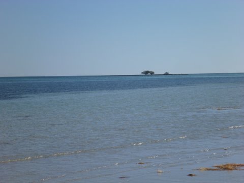 beach at Bahia Honda state park