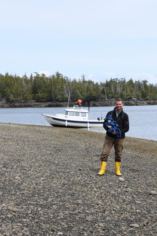 Beached in welcome harbour