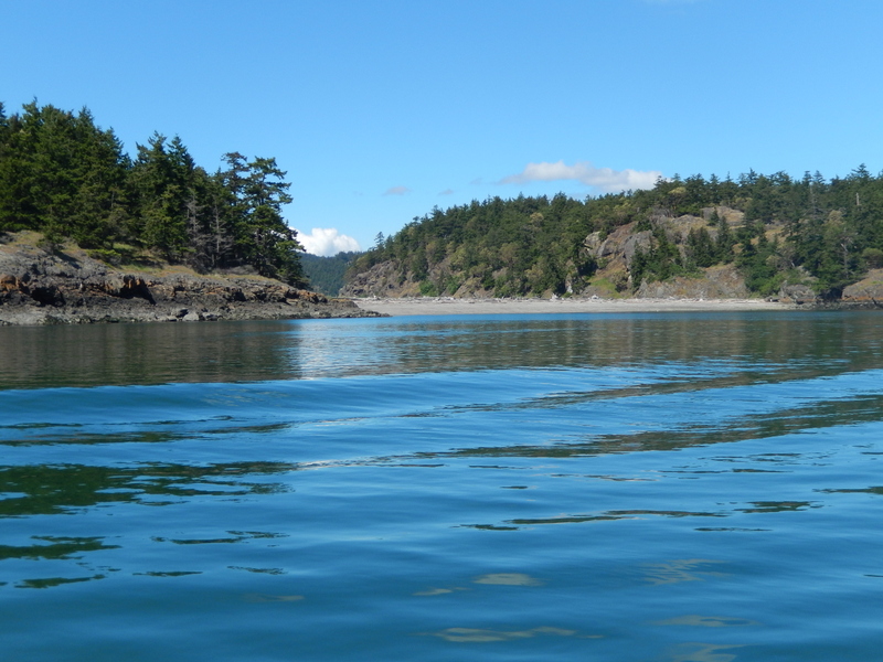 Beauty of the San Juan Islands, WA, 
from See-Saw heading to Friday Harbor