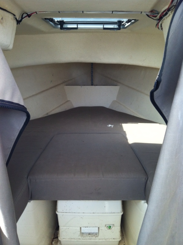Berth and anchor locker