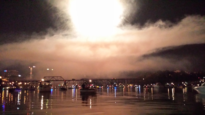 Best spot to enjoy the show.
