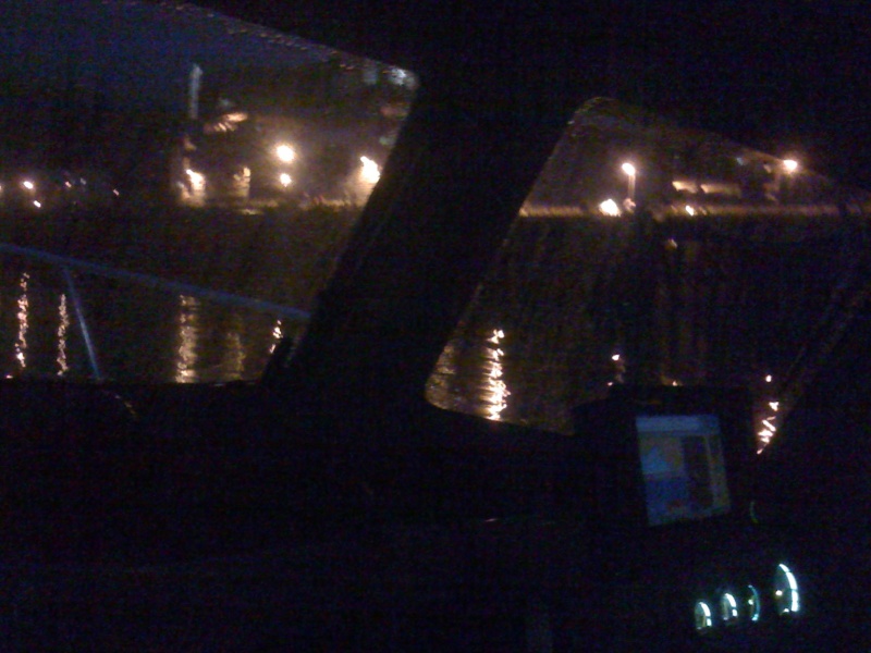 Betty Joe patrolling Juneau waterfront at night