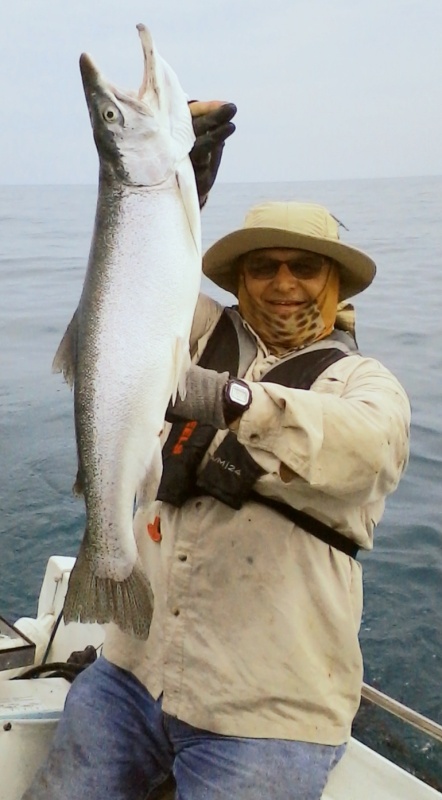 Big Lake Michigan buck Steelhead