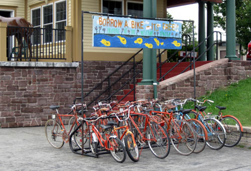 Bikes at Brockport