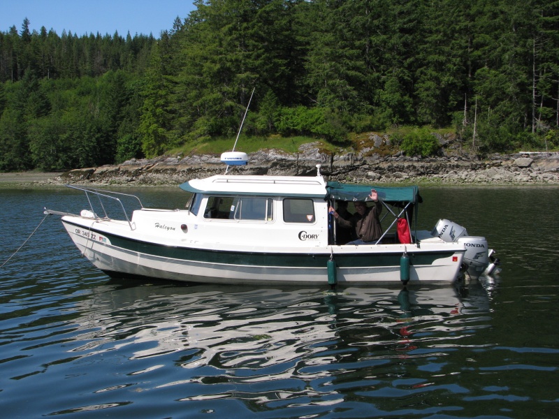 Bill and El 2011 Mosquito Islands, B.C.