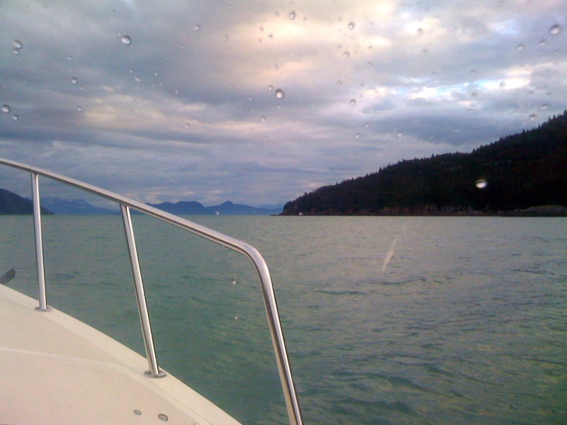 Bishop Point outbound from Taku Inlet