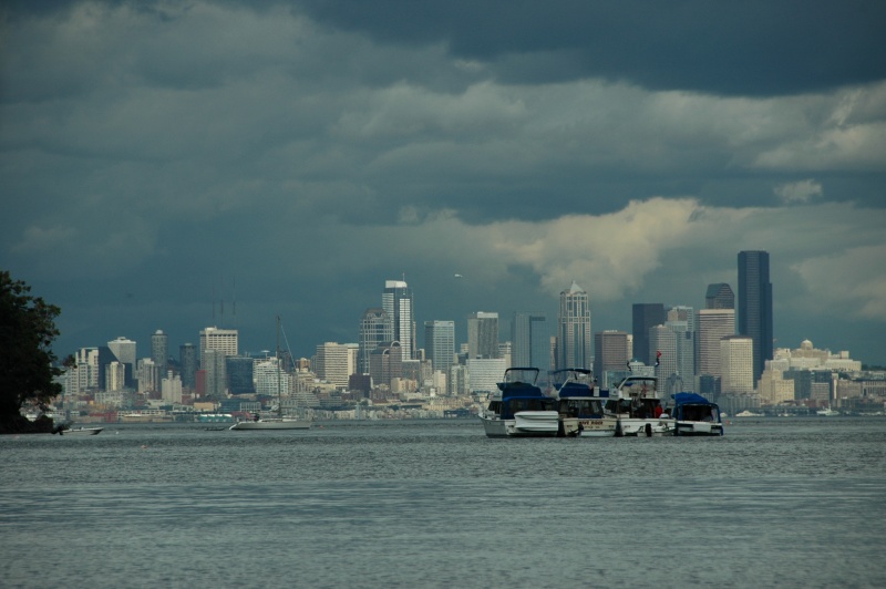 Blakely Harbor - Seattle view on Saturday