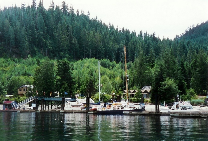 Blind Channel Resort - West Thurlow Is. BC. 6/95.