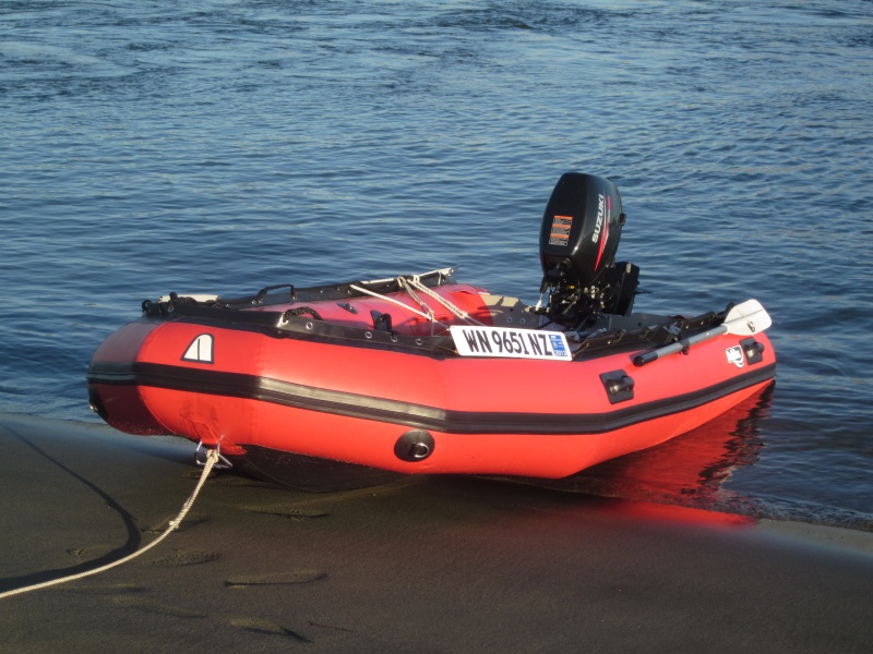 Boat #12 (2010-2014): 2008 Achilles SG-124.  Purchased new in 2010, a 2008 leftover from Defender. Ran it with a 15 hp Suzuki. Rated for 35 hp!