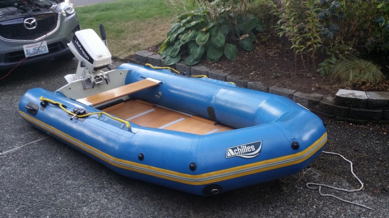 Boat #16 (2017-Present): 1992 Achilles SPD-4AD.  My 4th Achilles?