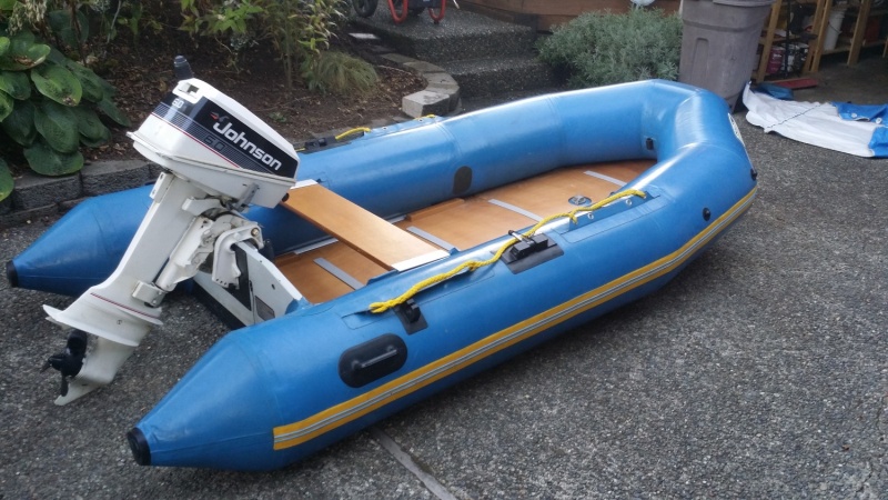 Boat #16 (2017-Present): 1992 Achilles SPD-4AD, purchased with the intent of using on the lake to run my small collection of old outboards. With the wood floorboards it has a higher hp rating than my LSI-96.