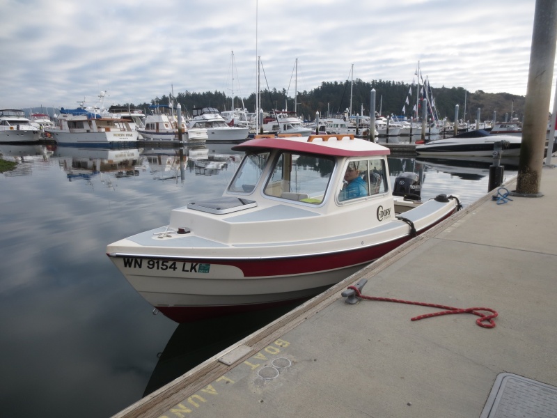 Boat and Diana are ready to head out! 10-5-14