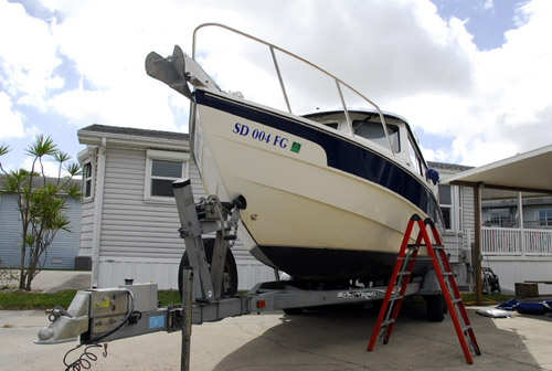 Boat cleaning