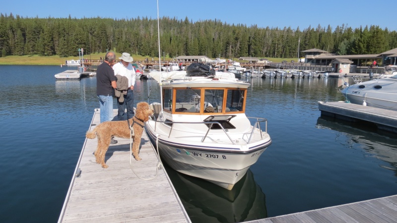 Bob and Charless with pup Brody