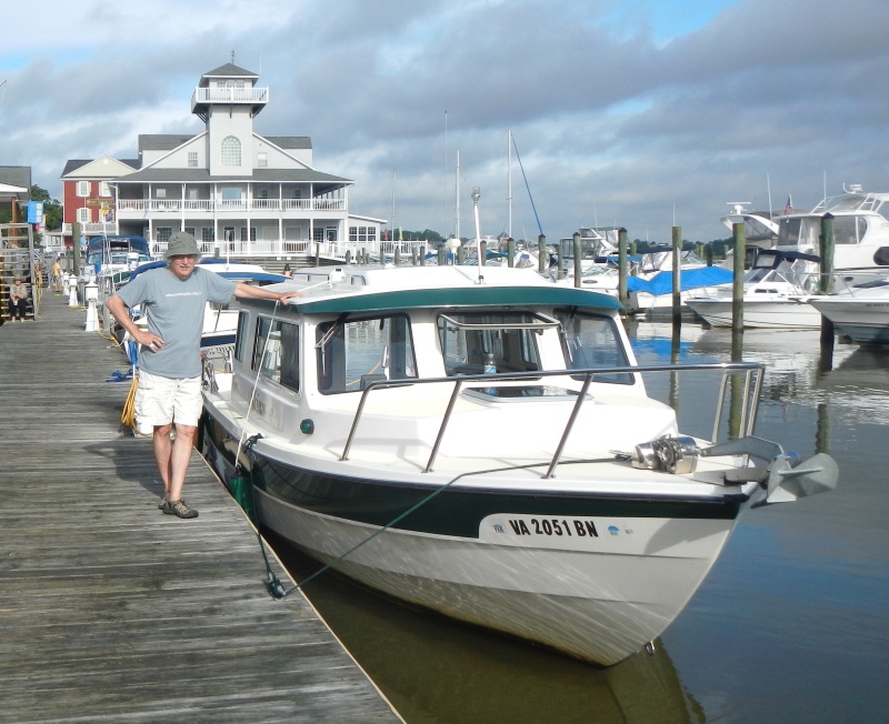 Bob ready to get SKIMMER underway