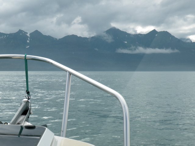 Bouncing a bit in center of passage