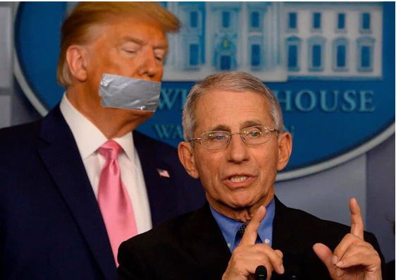 Breaking news -- Fauci discusses new life-saving face mask.