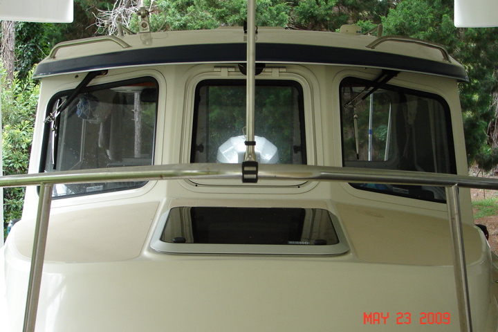 Brow Grab Handles Installed