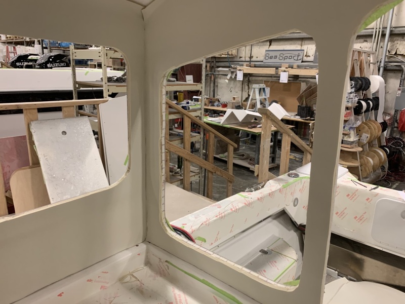 Bulkhead Vinyl Rough in