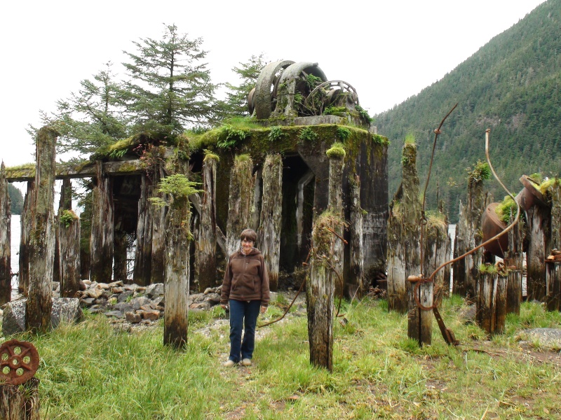 by the old taku harbor cannery