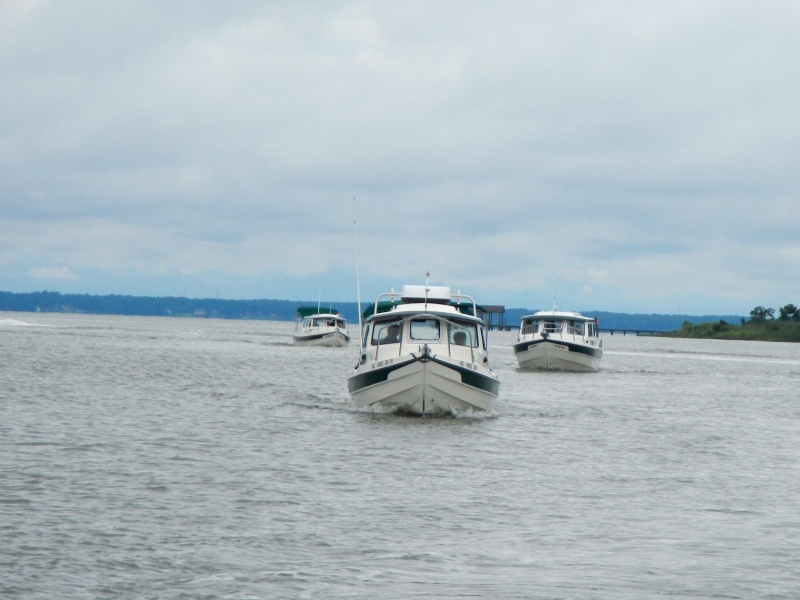C-Brats entering the Pagan River