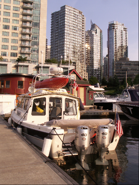 C-Cakes in Slip at Coal Harbor - Another Angle.Sized