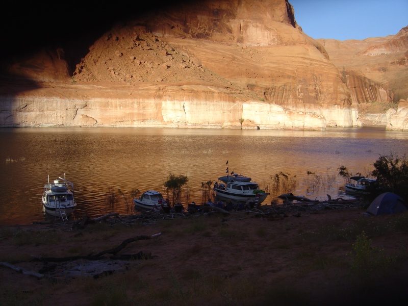 C-Dories parked in Explorer Canyon