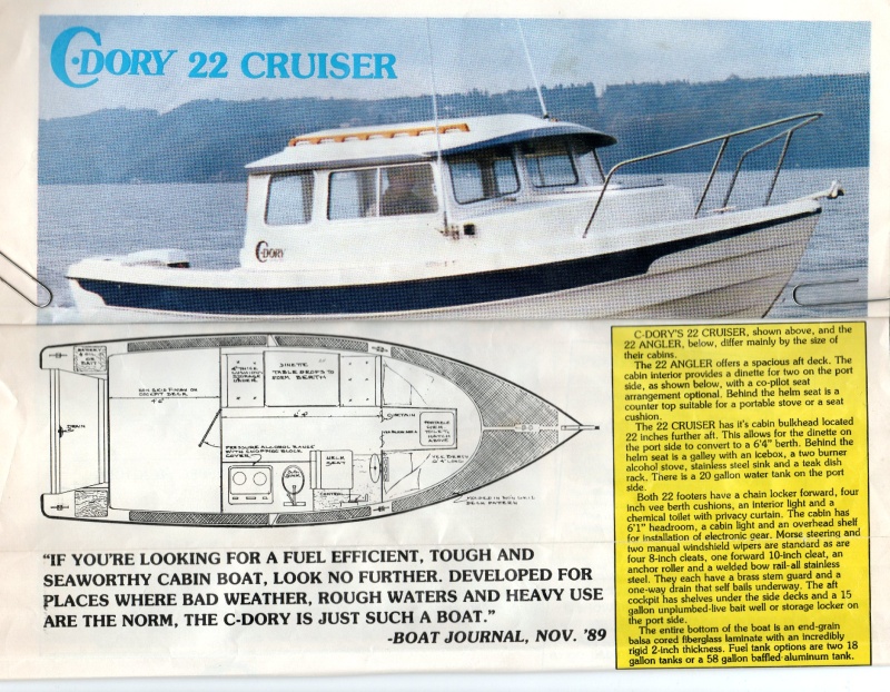 C-Dory 22 Cruiser 1989-1990