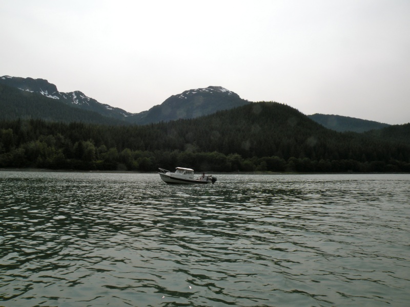 C-Dory Angler departing Douglas Harbor