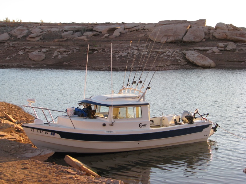 C Fisher at Lake Powell, first launch.