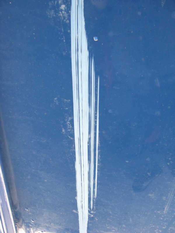 c Gelcoat Scrape On Hull