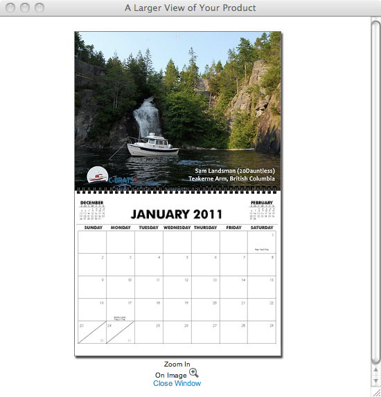 Calendar Example