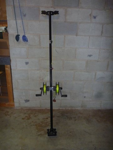Cannon six foot dual reel planner board mast with six releases see next photo