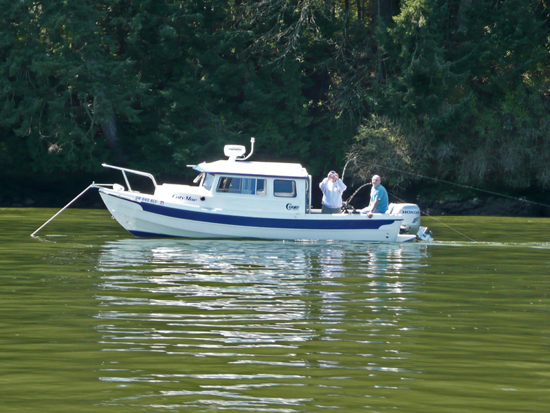 CatyMae n Steve doing what they do the best - "fishing"