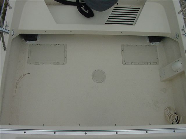 CD 25 Cockpit floor