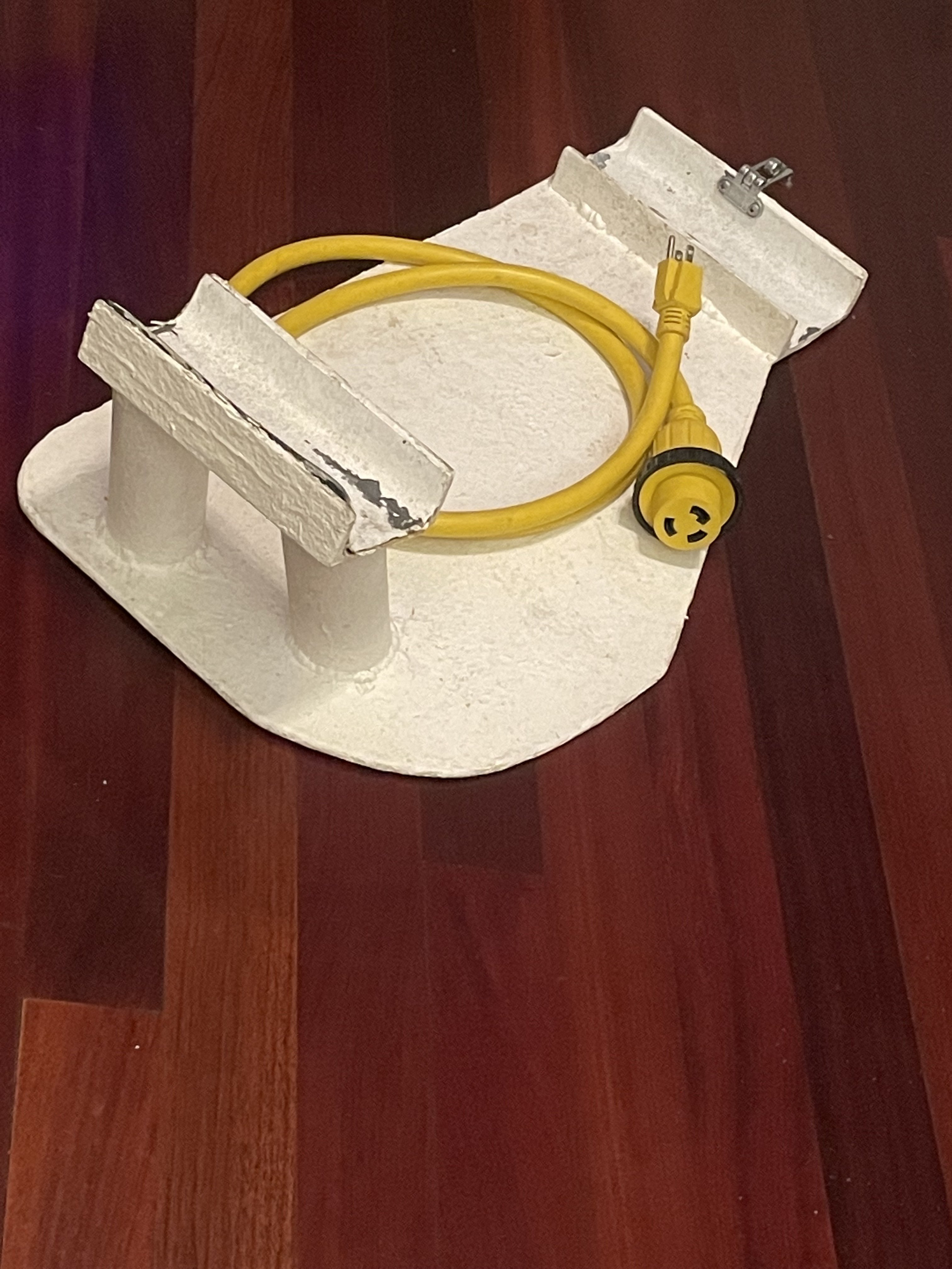 CD-25 SALVAGE SALE - EXTERIOR: Custom generator mount for C-D 25