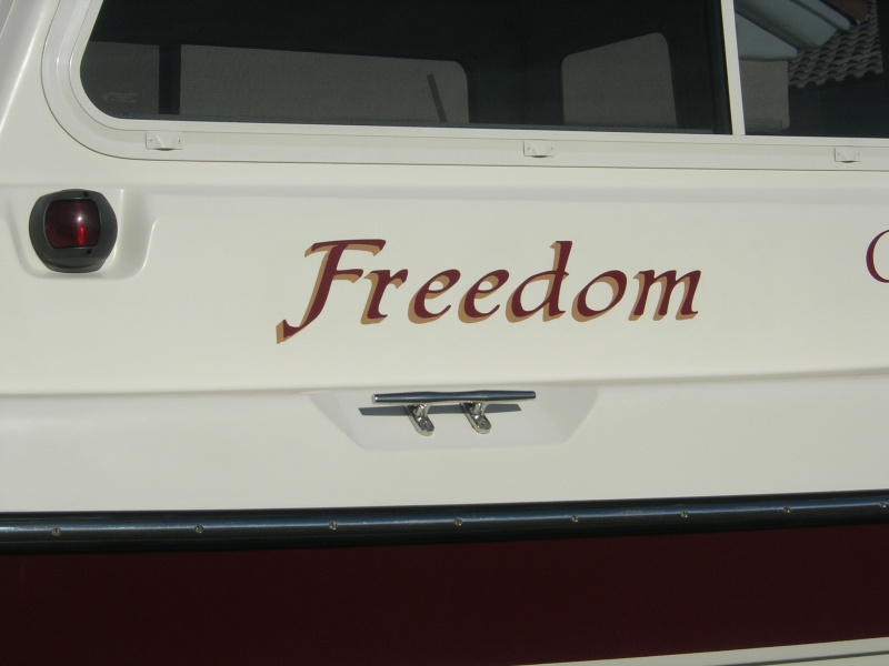 Christened as "Freedom"