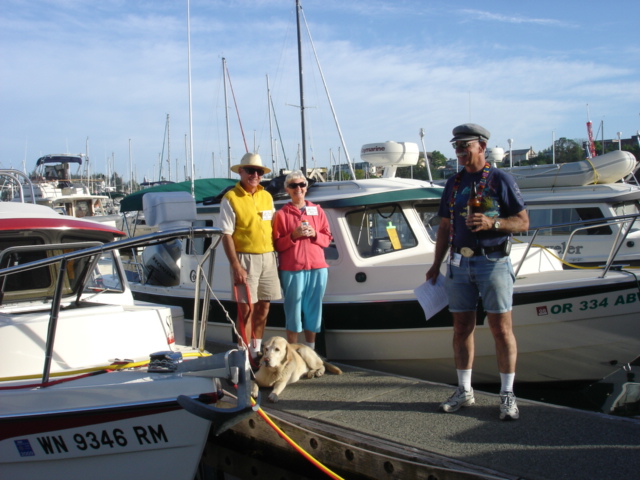 Christening of WOODDUCK
Owners are Ken and Marlyn