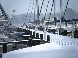 Christmas 2010 Snow Point Marina