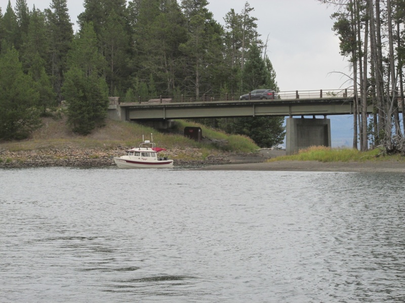 Cody in "Voyageur" Returning to Bridge Bay Marina