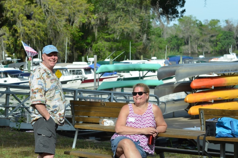 Colby and Rosanne enjoying Hontoon