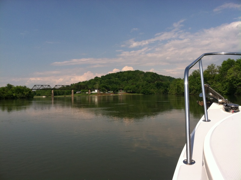 Confluence of Holston and French Broad Rivers.