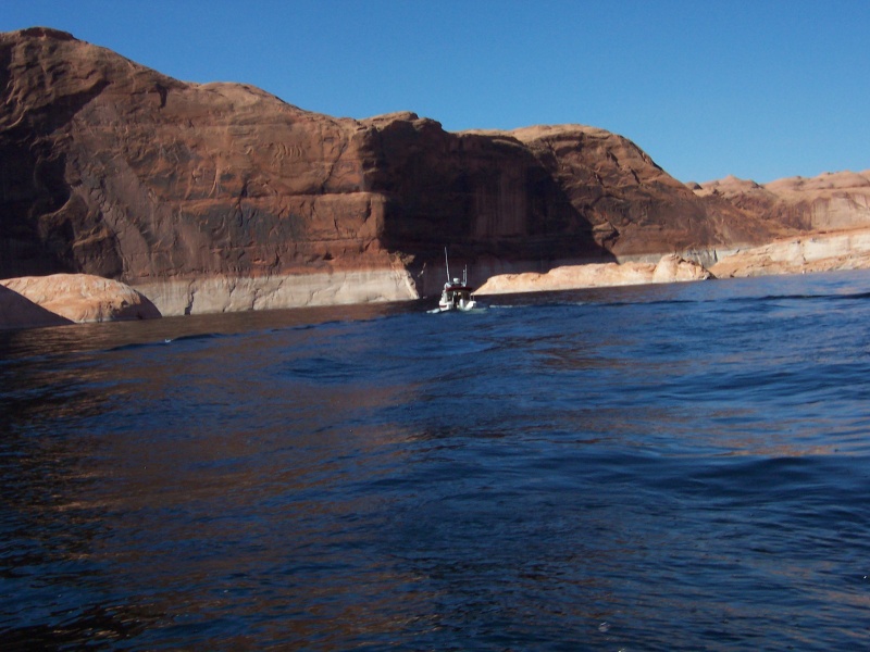 Constant Craving heading into Fifty Mile Canyon on the Escalante River Arm 9-27