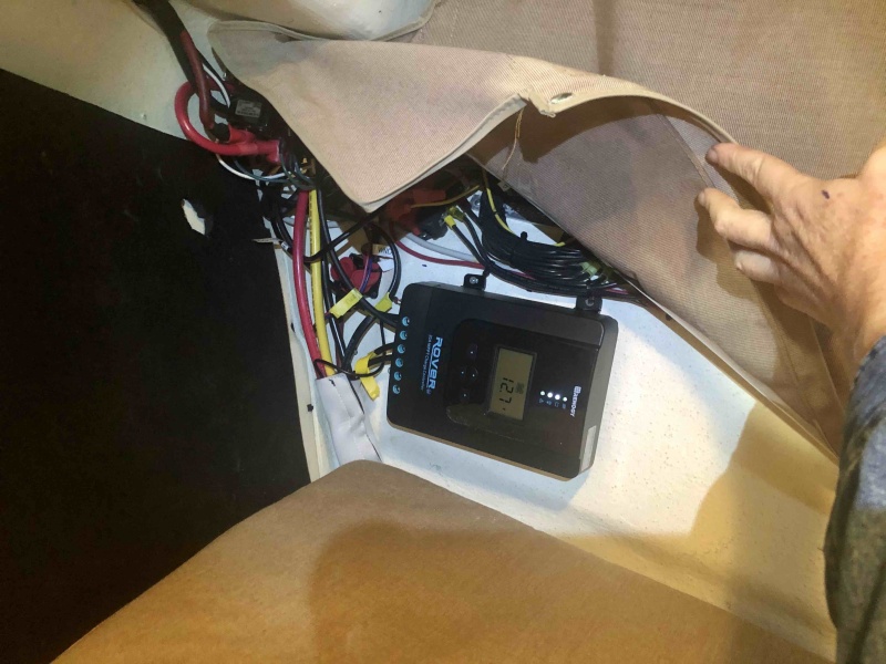 Controller in V-berth