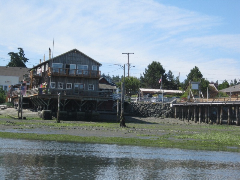 Coupeville at low tide.