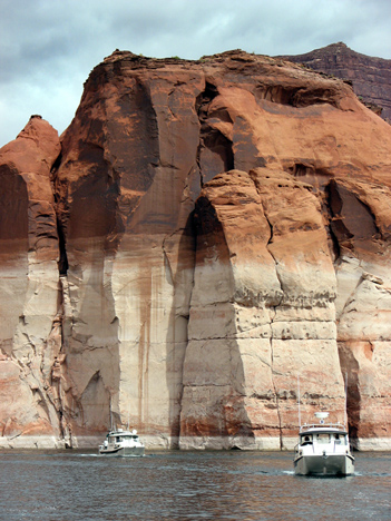 Cruising by the cliffs